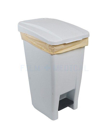 Grey Pedal Bin